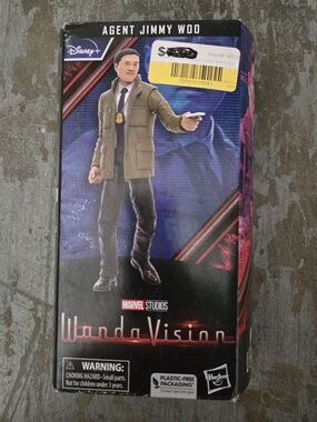 Hasbro Agent Jimmy Woo Figure - Olive Green Jacket, Black Pants